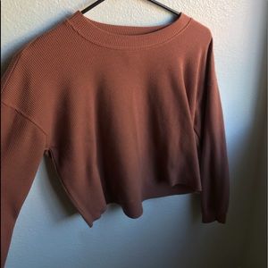 FOREVER21 TAN LONG SLEEVE